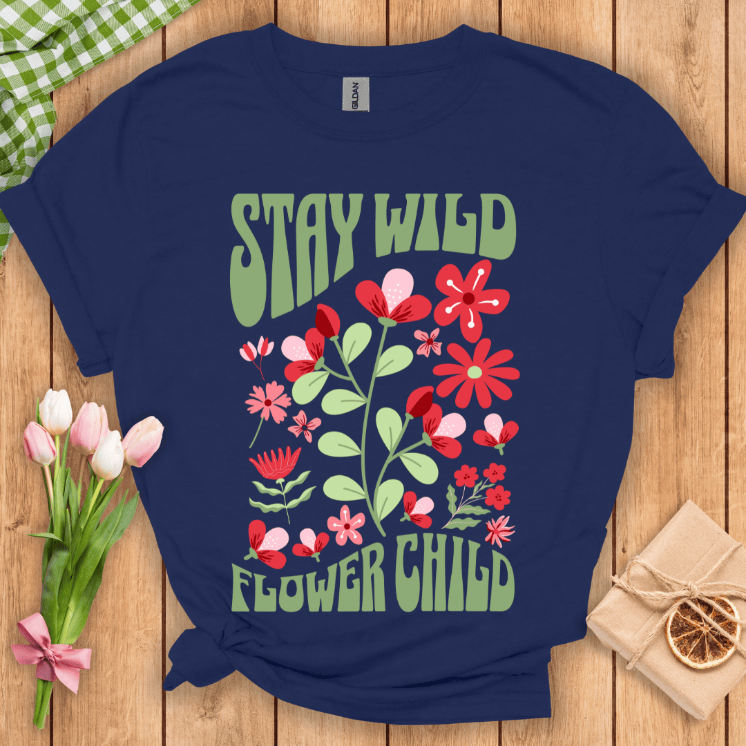 Stay Wild Flower Child Unisex Tee
