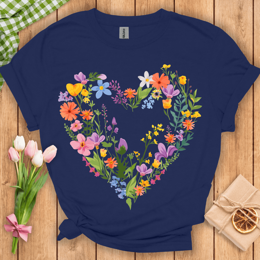Heart of Wildflowers Unisex Tee