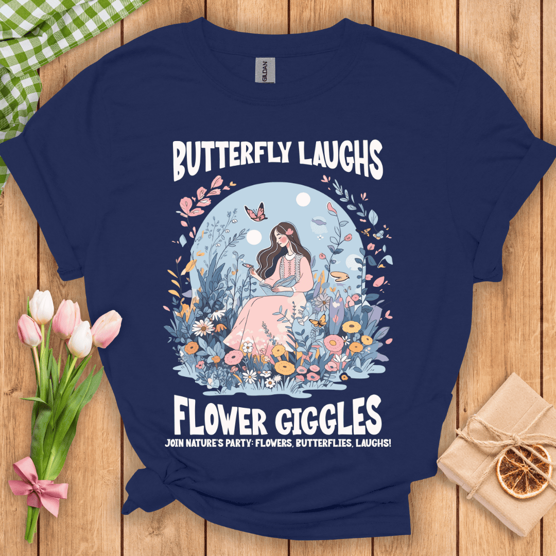 Butterfly Laughs Unisex Tee
