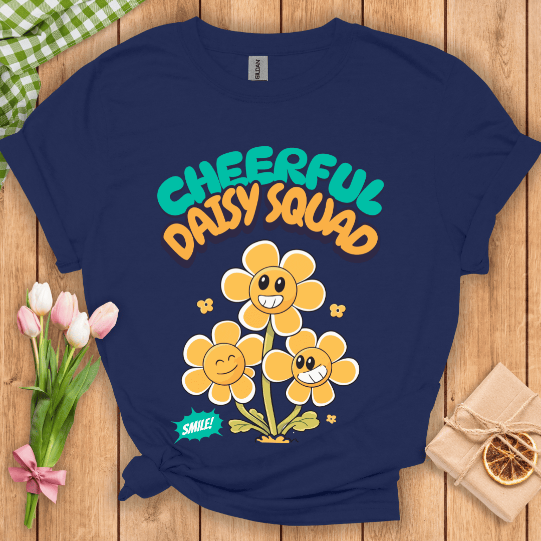 Cheerful Daisy Squad Unisex Tee