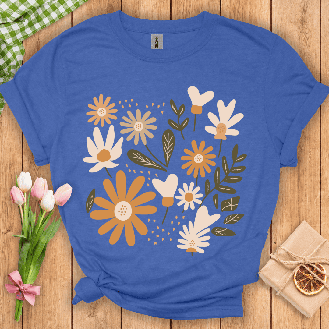 Boho Wildflowers Unisex Tee