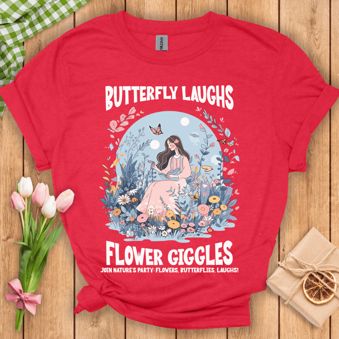 Butterfly Laughs Unisex Tee