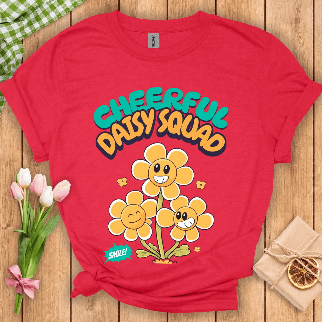 Cheerful Daisy Squad Unisex Tee