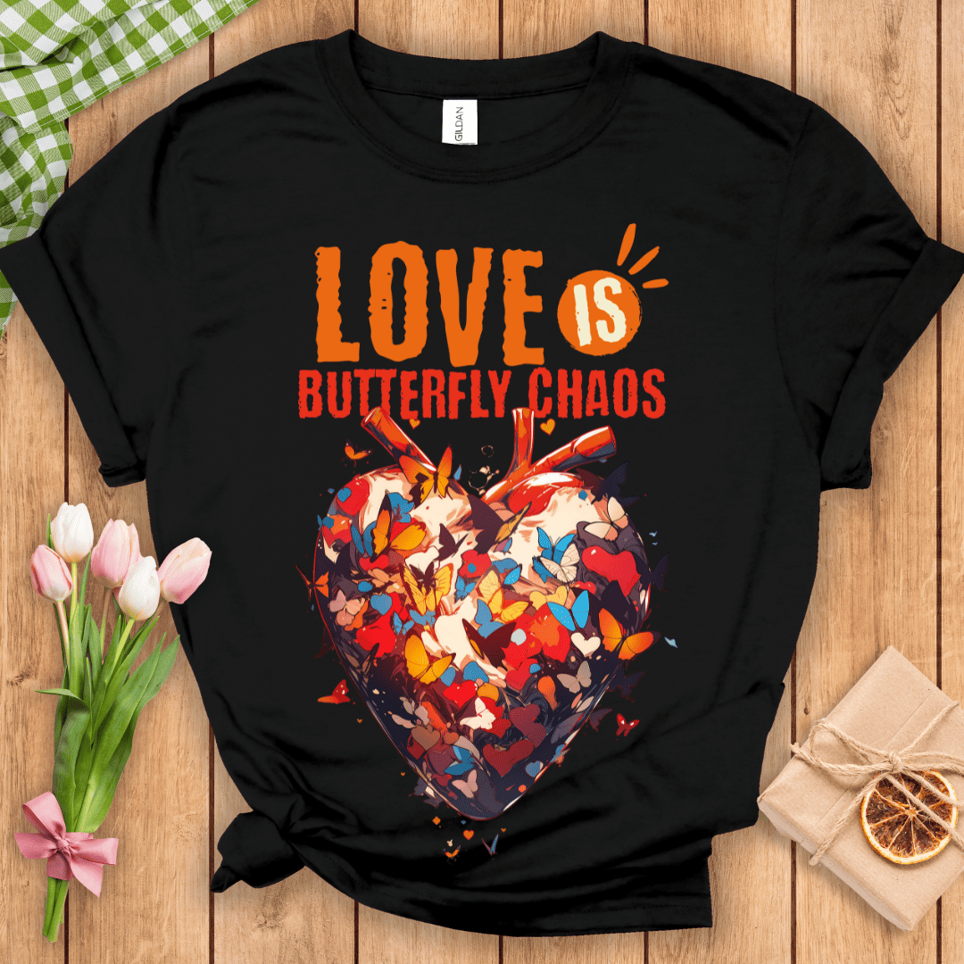 Love Is Butterfly Chaos Unisex Tee