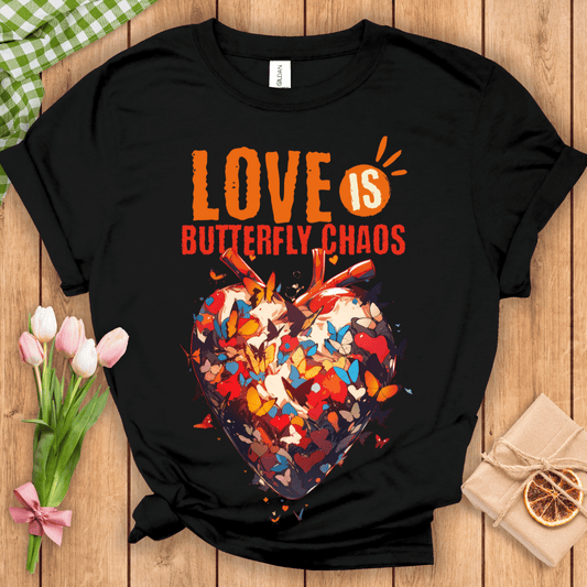 Love Is Butterfly Chaos Unisex Tee